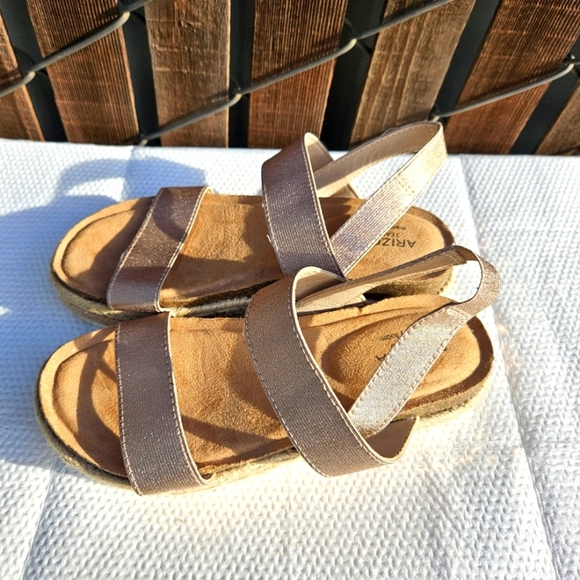 Arizona Jean Co. Memory Foam Sandals Girls Size 3M - Picture 10 of 16